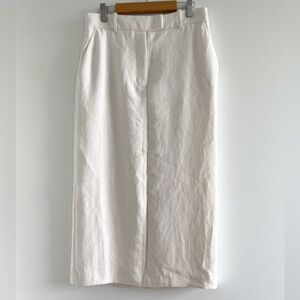 Wilfred Crepe Midi Skirt